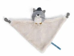 Doudou Chat Gris Fernand Les Moustaches - MOULIN ROTY