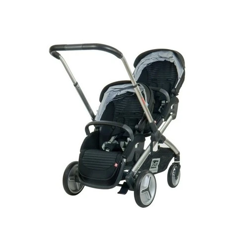 Poussette 4 Roues Deux Places EvoluTwin ® Noire - RED CASTLE 10 Poussette 4 Roues Deux Places EvoluTwin ® Noire - RED CASTLE – Image 10