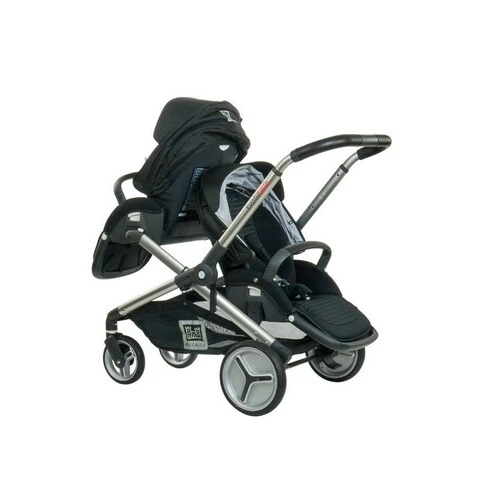 Poussette 4 Roues Deux Places EvoluTwin ® Noire - RED CASTLE 12 Poussette 4 Roues Deux Places EvoluTwin ® Noire - RED CASTLE – Image 12