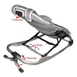 Transat Balancelle Spirit Paloma - RENOLUX -Produits Pour Bébé Spirit fonctions 1