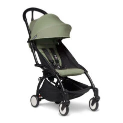 Poussette YOYO² Pack 6+ Et 0+ Olive / Cadre Noir - BABYZEN -Produits Pour Bébé YOYO20220 2062B203 420 20BLACK20FRAME20 20OLIVE20 20WEB 2