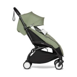 Chancelière Olive YOYO - BABYZEN -Produits Pour Bébé YOYO20220 2062B20PROFILE20BLACK20FRAME20 20FOOTMUFF20 20OLIVE20 20WEB