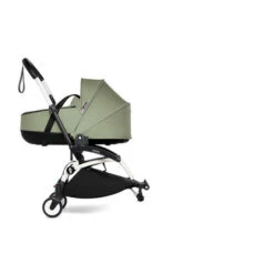 Poussette YOYO² + CONNECT Pack 6+ Olive / Cadre Blanc - BABYZEN -Produits Pour Bébé YOYO20connect20 20BASSINET20 20WHITE20FRAME20 20OLIVE20 20WEB