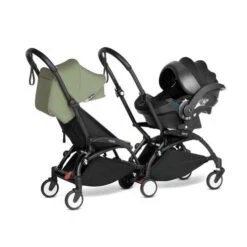 Poussette YOYO² + CONNECT Pack 6+ Olive / Cadre Noir - BABYZEN -Produits Pour Bébé YOYO20connect20 20YOYO20220 203 420SIBLING2062B20CAR20SEAT20 20BLACK20FRAME20 20OLIVE20 20WEB