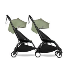 Poussette YOYO² + CONNECT Pack 6+ Olive / Cadre Noir - BABYZEN -Produits Pour Bébé YOYO20connect20 20YOYO20220 20PROFILE20TWIN2062B20 20BLACK20FRAME20 20OLIVE20 20WEB